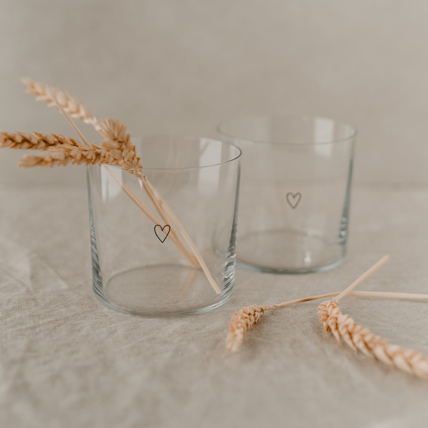 Trinkglas "Herz" | 2er Set