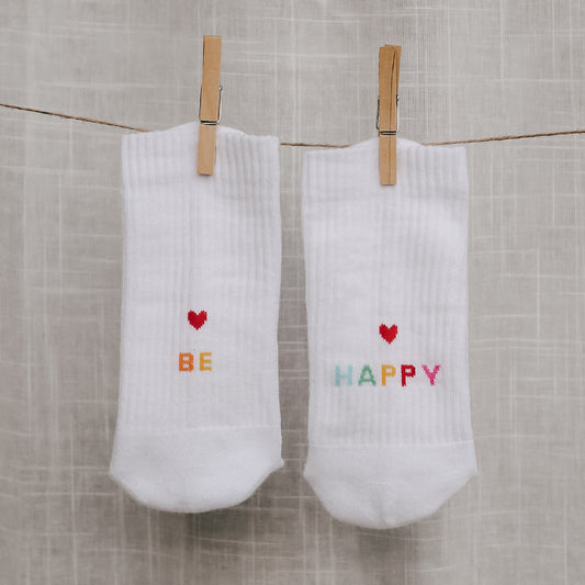 Socken | be happy