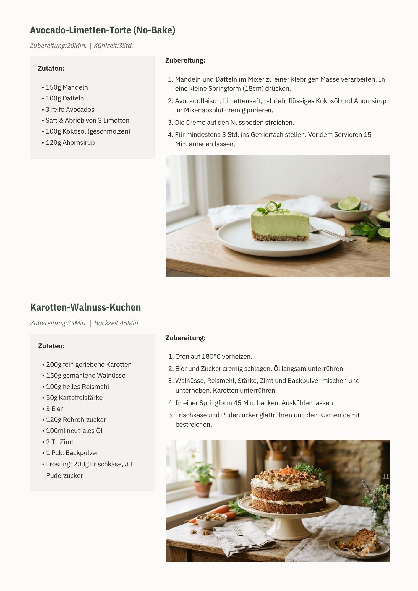 Glutenfrei Backen | digitales Kochbuch mit glutenfreien Backrezepten
