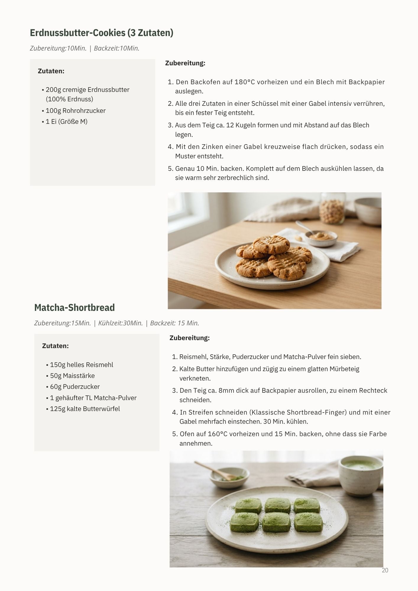 Glutenfrei Backen | digitales Kochbuch mit glutenfreien Backrezepten