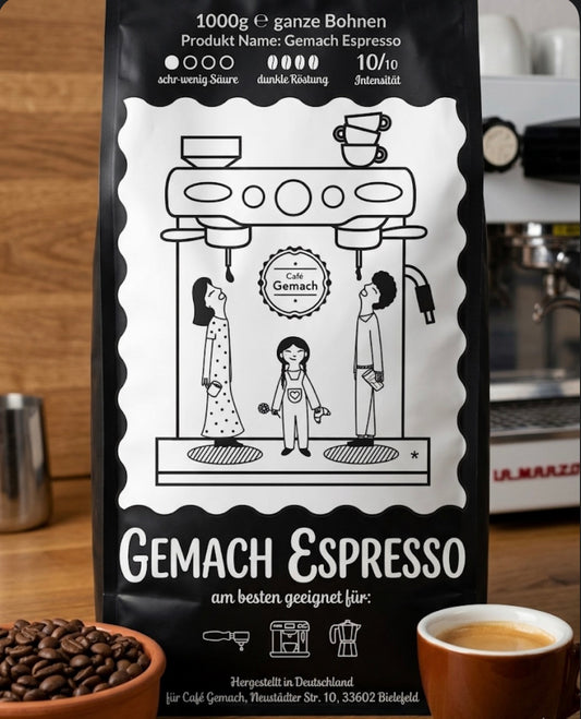1000 g Espressobohnen