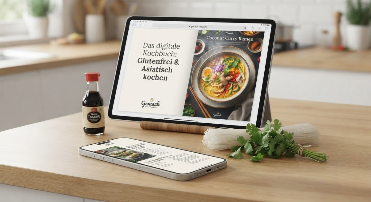 Glutenfrei Asiatisch Kochen | digitales Kochbuch mit tollen Rezepten