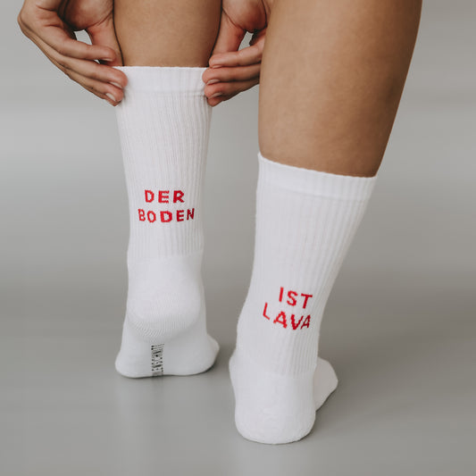 Socken | Der Boden ist Lava