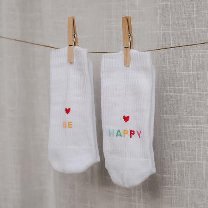 Socken | be happy